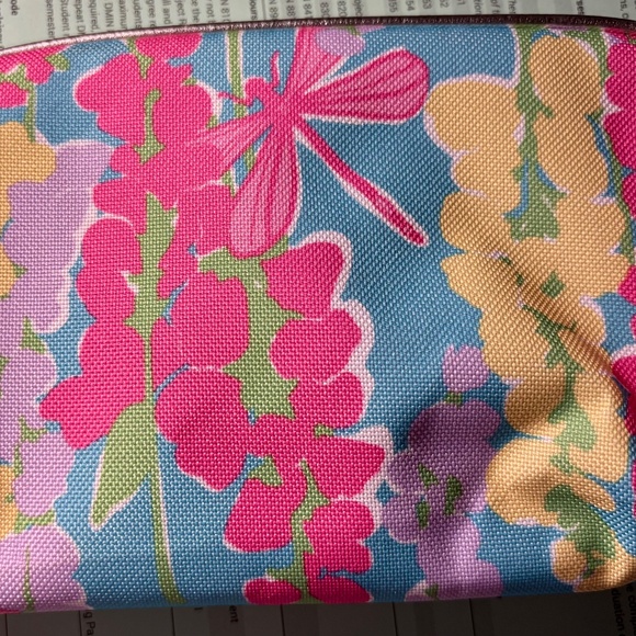 Lily Pulizer and Estee Lauder Cosmetic bag - Picture 2 of 6